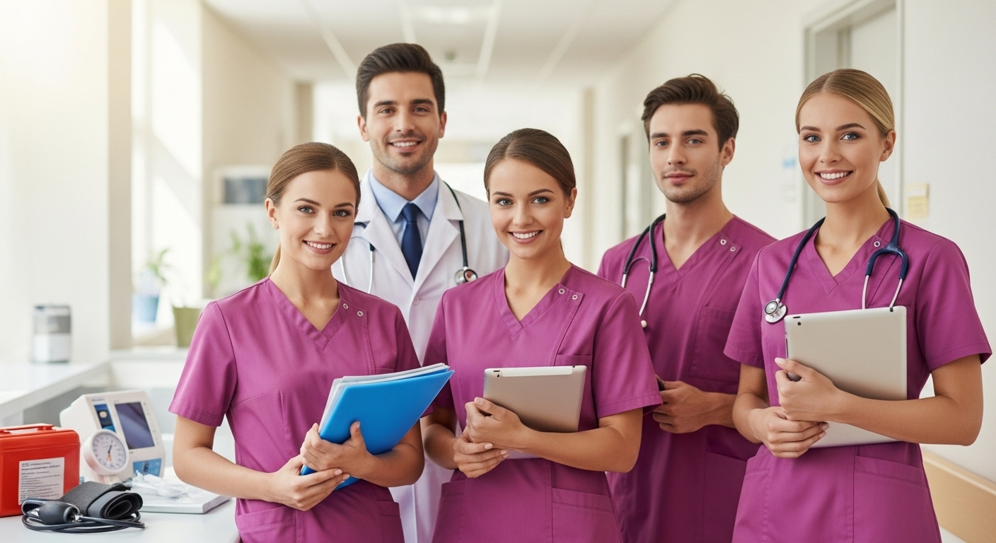 Healthcare team meeting